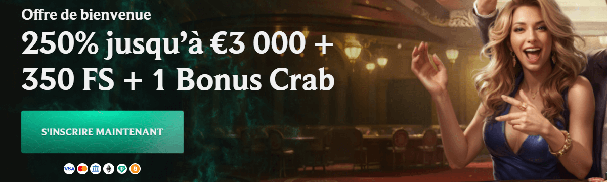 CrownPlay Casino - Casino en ligne France légal